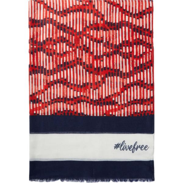 sciarpe Fiorella Rubino multicolore con stampe