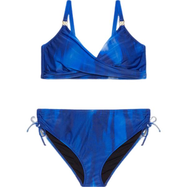 bikini Fiorella Rubino blu