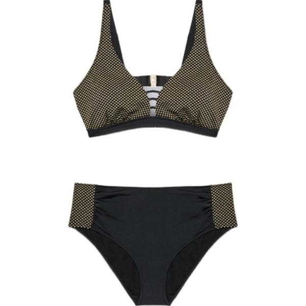 bikini Fiorella Rubino nero