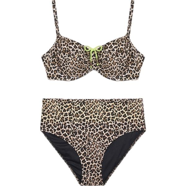 bikini Fiorella Rubino marrone animalier