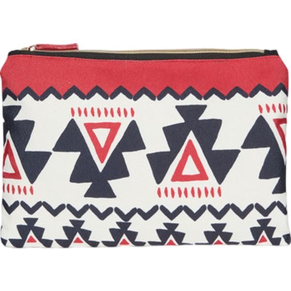 pochette Fiorella Rubino multicolore con stampe