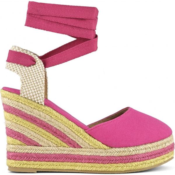 espadrillas Colors of California rosa