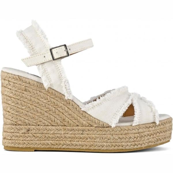 sandali col tacco Colors of California marrone