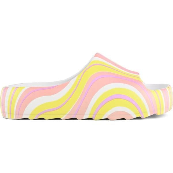 ciabatte Colors of California bianco con stampe