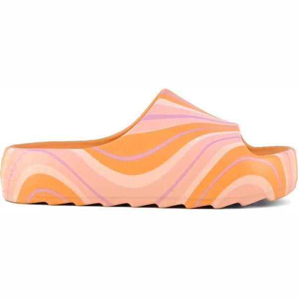 ciabatte Colors of California arancione con stampe