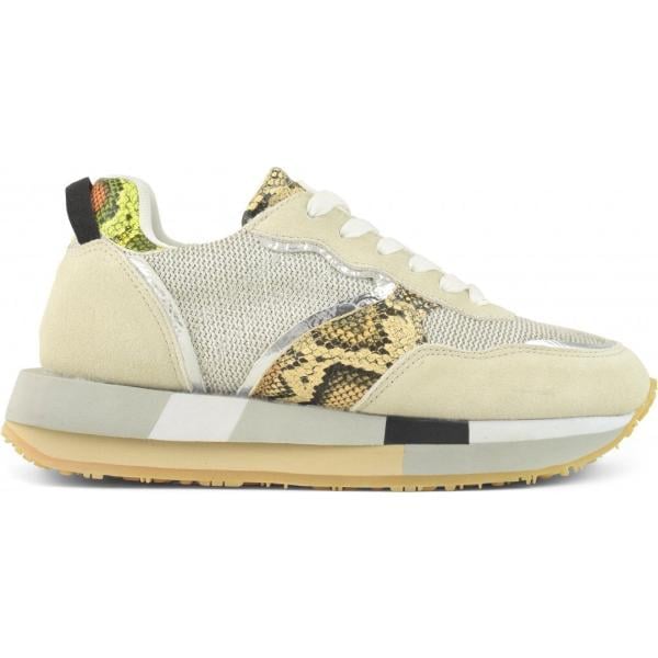 sneakers Colors of California bianco animalier