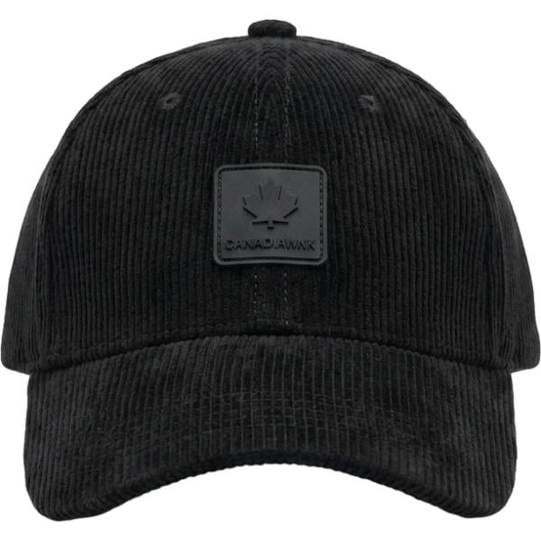 Cappello con visiera da uomo in nero pece Canadian