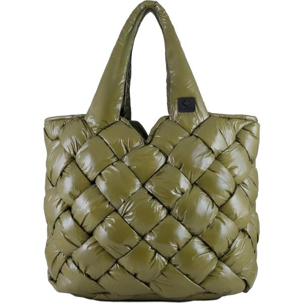 borse tote Canadian verde