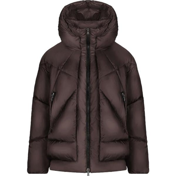 piumini Canadian marrone tinta unita