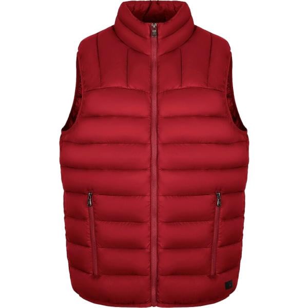 gilet Canadian rosso tinta unita