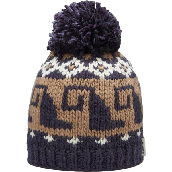 Beanie da donna in nero pece neve in acrilico Canadian