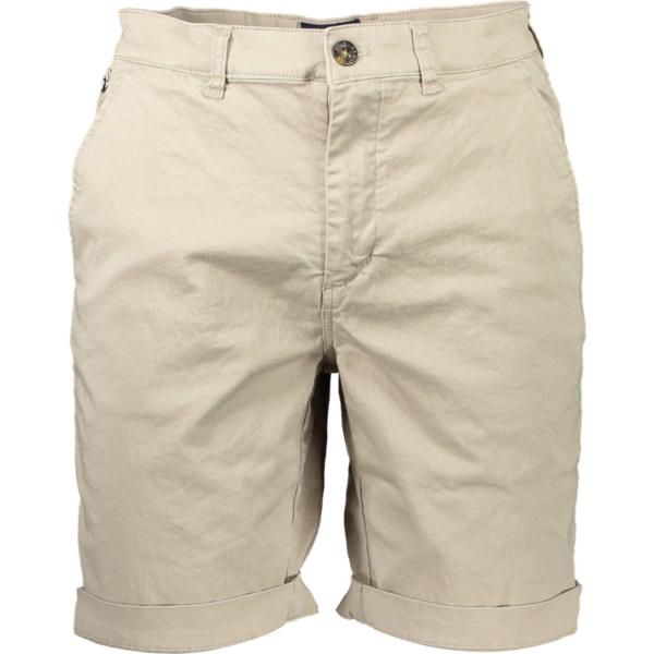 pantaloni corti La martina marrone