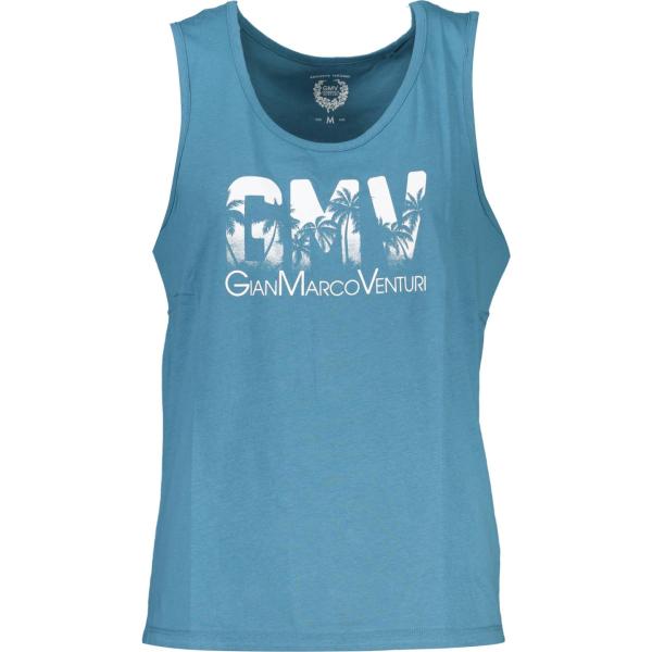 canottiere Gian marco venturi blu con stampe