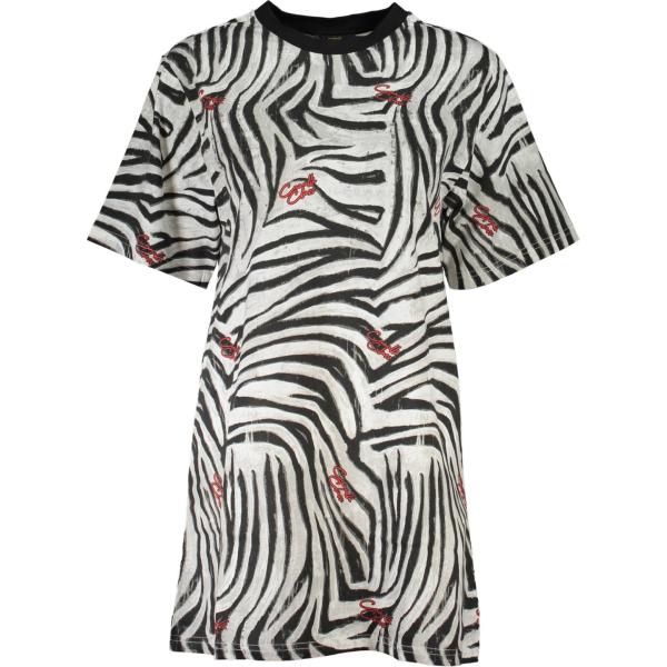 vestiti corti Cavalli class nero con stampe