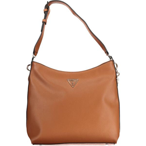 borse a tracolla Guess jeans marrone