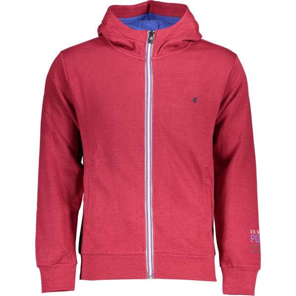 felpe con cappuccio U.s. grand polo rosso con stampe