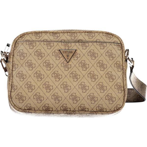 borse a tracolla Guess jeans marrone