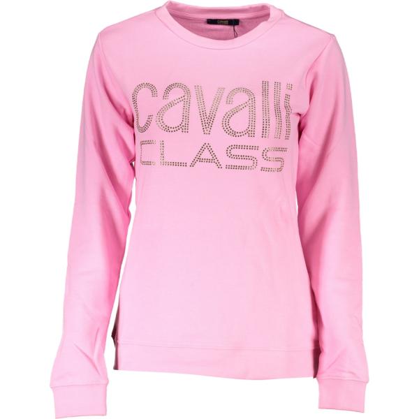 felpe Cavalli class rosa