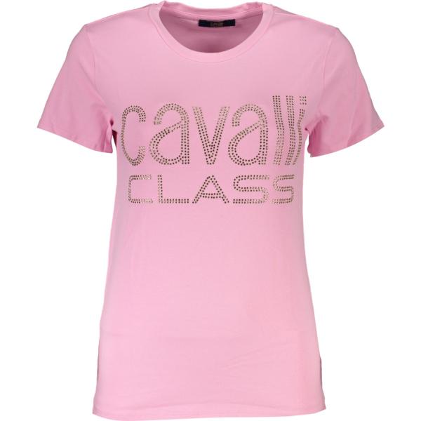 t-shirt Cavalli class rosa