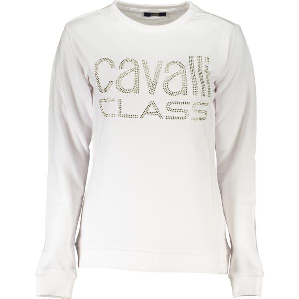 felpe Cavalli class bianco