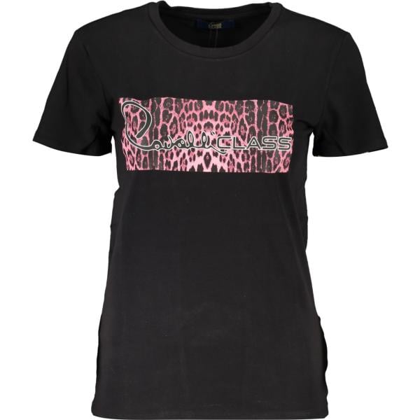 t-shirt Cavalli class nero con stampe