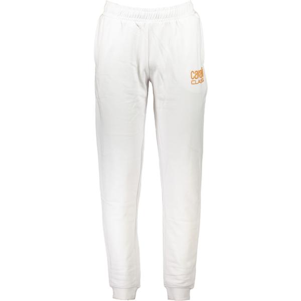 pantaloni Cavalli class bianco con stampe