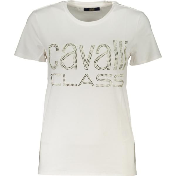 t-shirt Cavalli class bianco