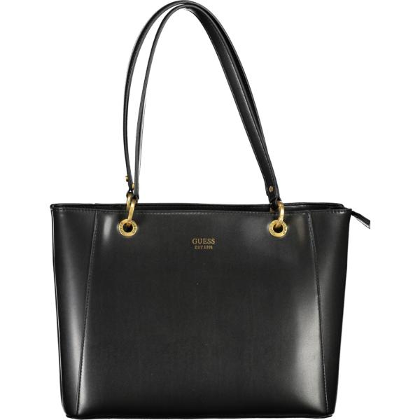 borse a spalla Guess jeans nero