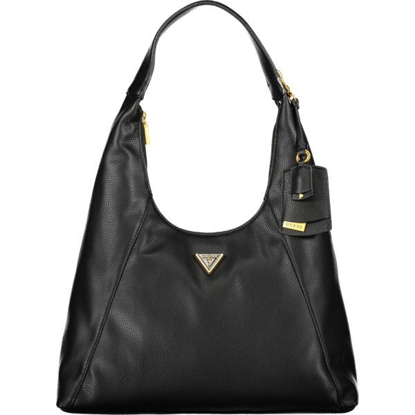 borse a spalla Guess jeans nero