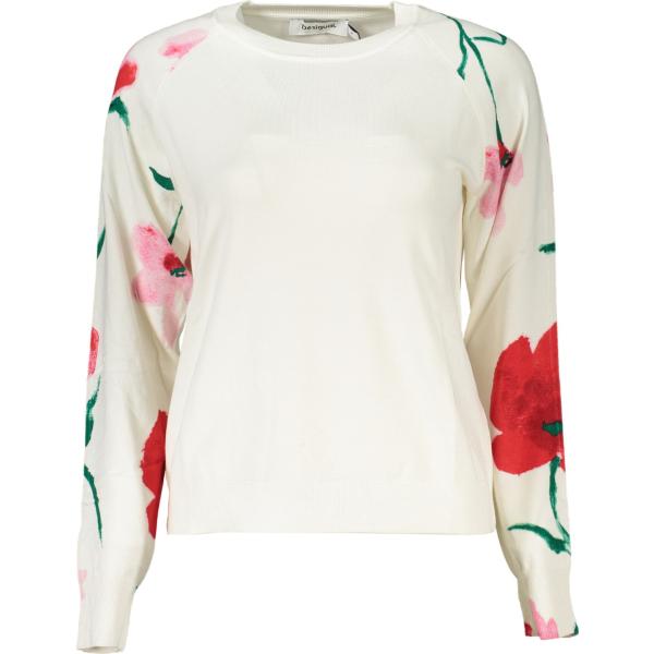 maglieria Desigual bianco con stampe