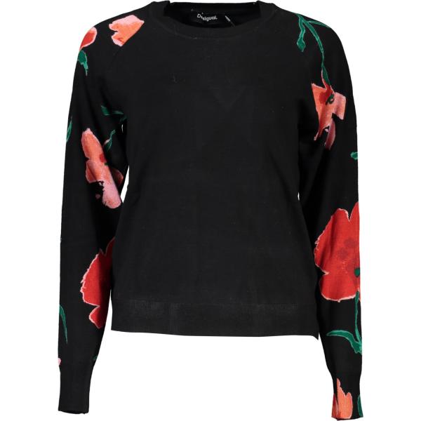 maglieria Desigual nero con stampe