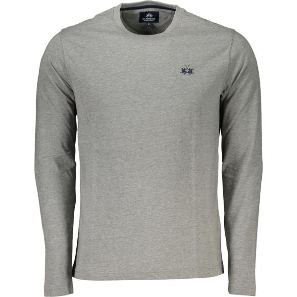 t-shirt La martina grigio