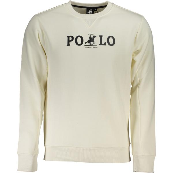 felpe U.s. grand polo bianco con stampe