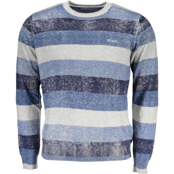 maglieria Guess jeans grigio a righe