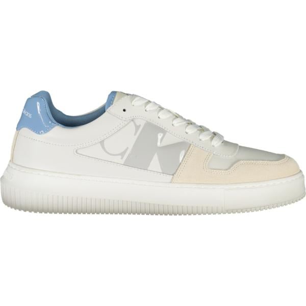 scarpe sportive Calvin klein bianco con stampe