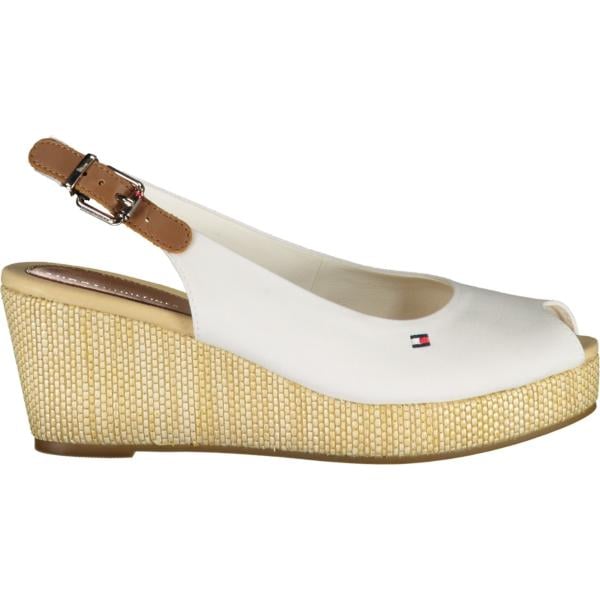 sandali col tacco Tommy hilfiger bianco