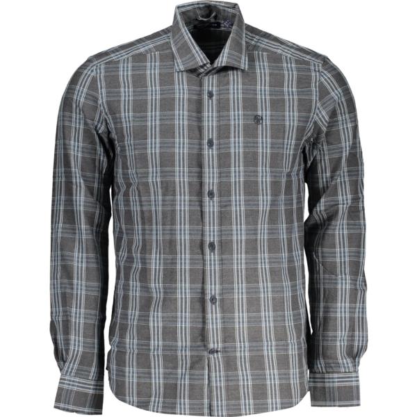 camicie North sails grigio a quadri