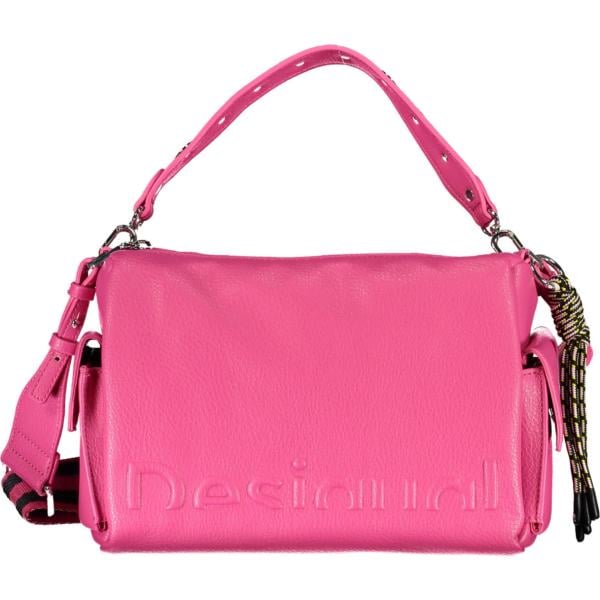 borse a spalla Desigual rosa