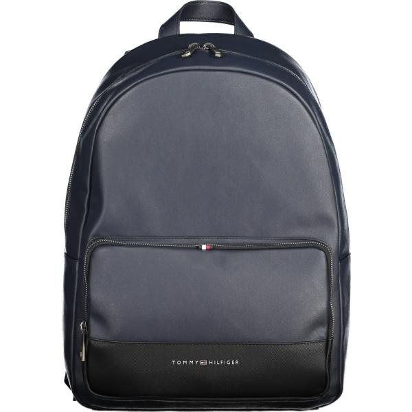 borse sportive Tommy hilfiger blu con stampe