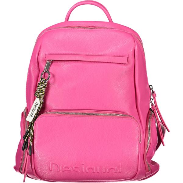 zaini Desigual rosa