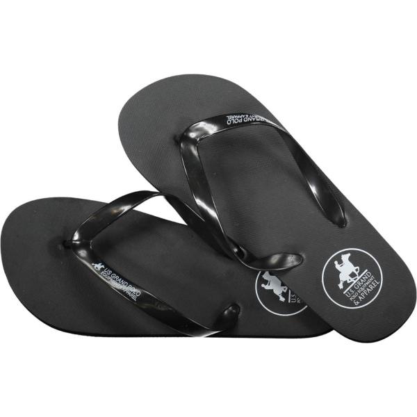 sandali U.s. grand polo nero con stampe