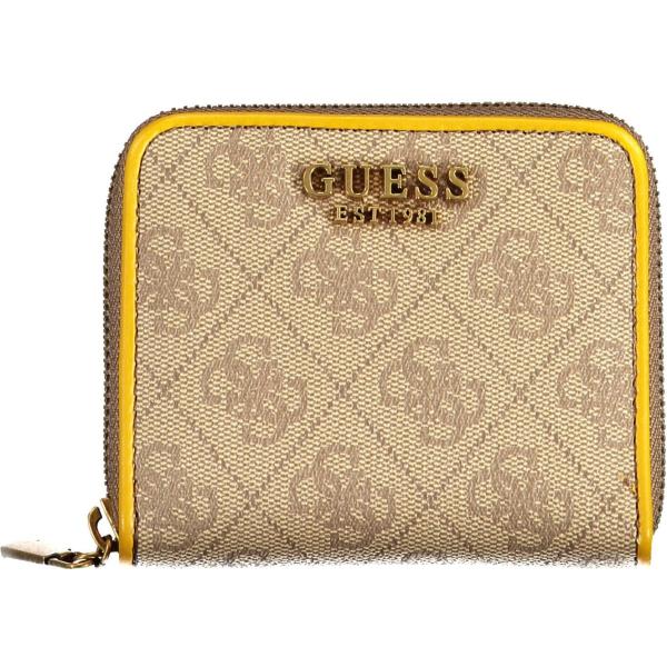 portafogli Guess jeans marrone