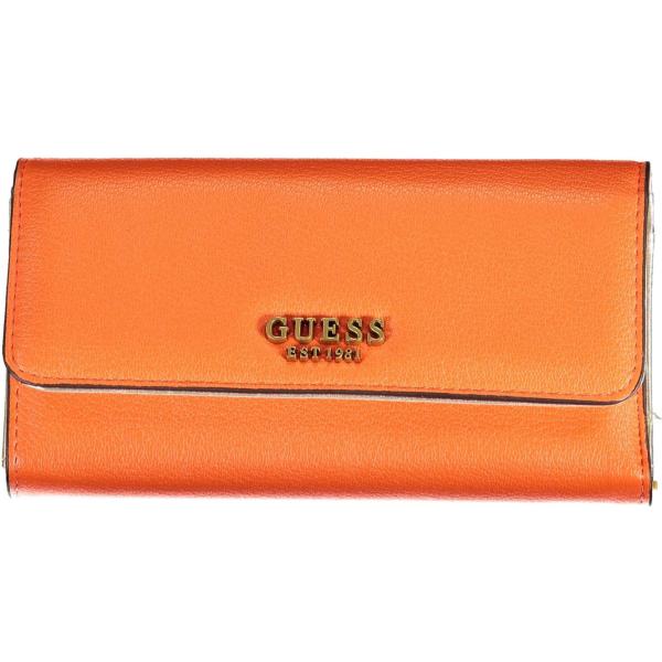 portafogli Guess jeans arancione