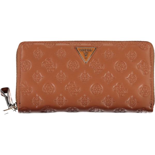 portafogli Guess jeans marrone