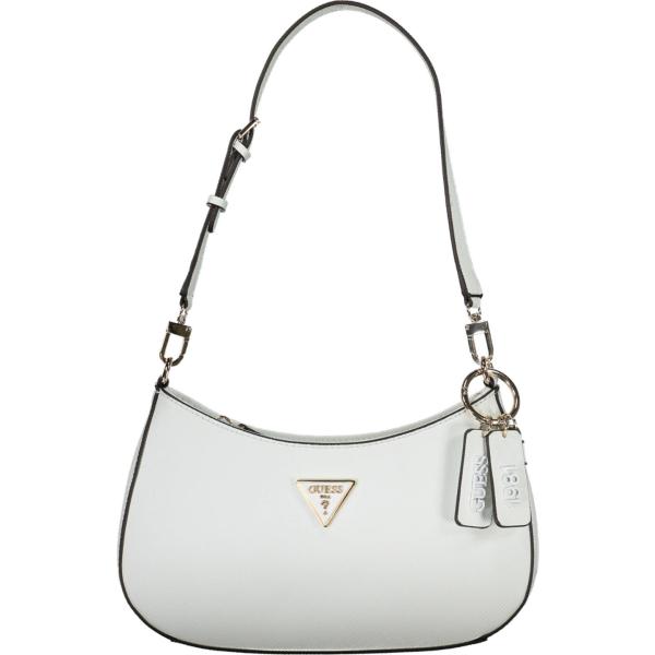 borse a spalla Guess jeans bianco