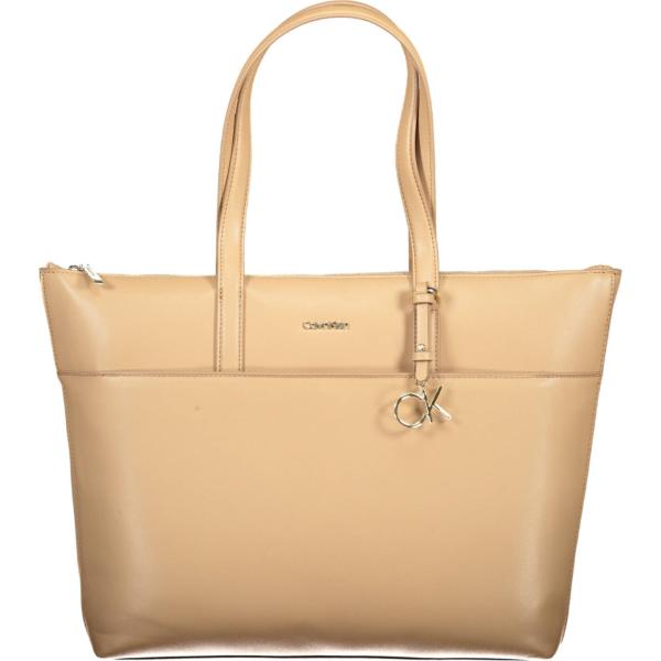 borse a spalla Calvin klein marrone