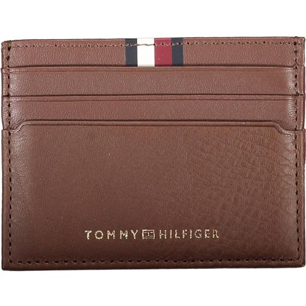 portafogli Tommy hilfiger marrone con stampe