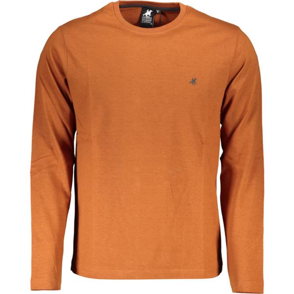t-shirt U.s. grand polo marrone