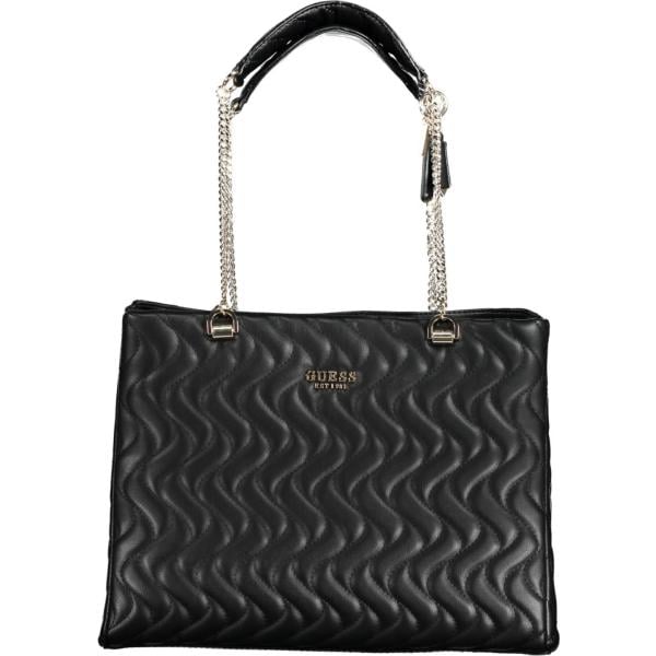 borse a spalla Guess jeans nero