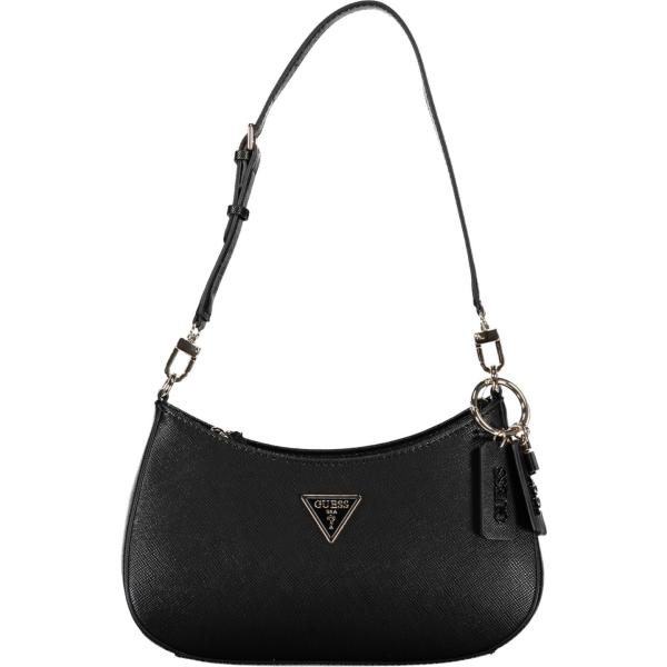 borse a spalla Guess jeans nero